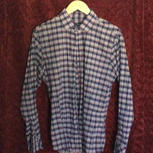 Zachary Fell plaid shirt S